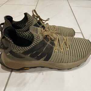 Merrell Vibram Men's Olive Green Athletic Shoes